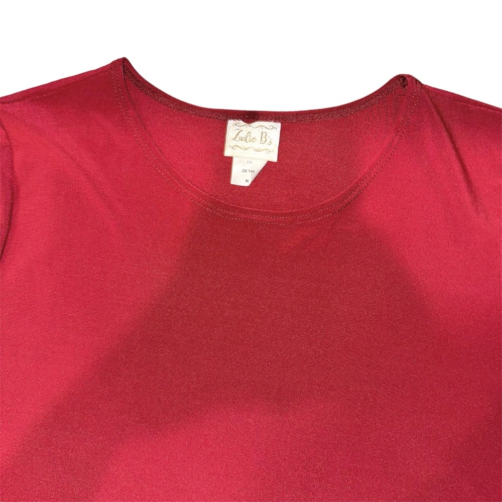 Zadie B’s | Wine Red Maxi Layering Dress Large